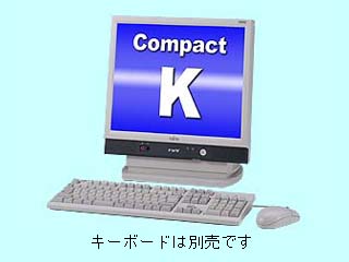 FMV-K620 FMVK20N1A2 17LCD、キーボードなし、Win2000ダウングレード FMVK20N1A2