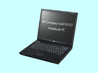 Compaq nx6310/CT Notebook PC CoreDuoT2300E/1.66G CTO最小構成 2006/05