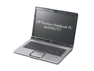 Pavilion Notebook PC dv6500/CT Core2DuoT7100/1.8G CTO最小構成 2007/05