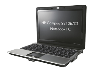 Compaq 2210b/CT Notebook PC Celeron540/1.86G CTO標準構成 2007/08