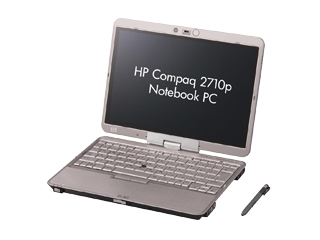 Compaq 2710p Notebook PC U7600/12W/512/80/N/o/XPTV/R KZ927PA#ABJ KZ927PA#ABJ