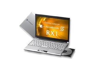 dynabook SS RX1 RX1/W7A PARX1W7ALD20W3 PARX1W7ALD20W3