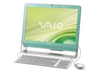 VAIO type J VGC-JS92XS PenE5200/2.5G ライムグリーン VGC-JS92XS PenE5200/2.5G