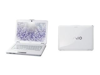 VAIO type C VGN-CS92XS Core2DuoP8600 ピュアホワイト VGN-CS92XS Core2DuoP8600