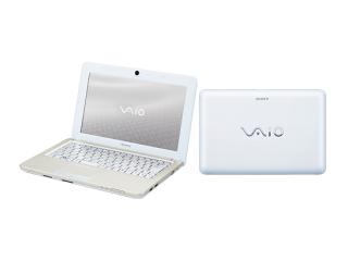 VAIO Wシリーズ VPCW12AVJ IntelAtom N280 ホワイト VPCW12AVJ IntelAtom N280
