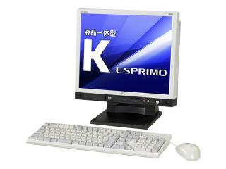 ESPRIMO K550/A FMVKE2R2L1 国際エネルギースタープログラム対応モデル カスタムメイド標準構成 WinXP Pro FMVKE2R2L1