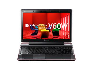 dynabook Qosmio V60W V60W/80MW PQV60W80MRT10W PQV60W80MRT10W