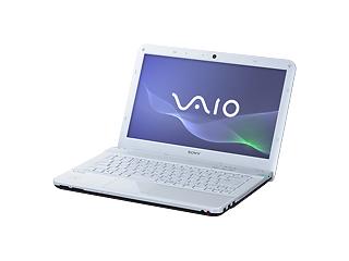 VAIO Eシリーズ VPCEA3AHJ CeleronP4600 マットホワイト VPCEA3AHJ CeleronP4600